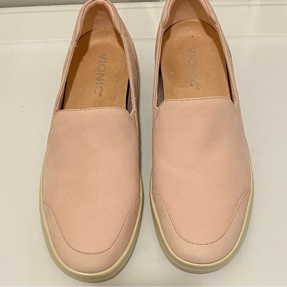 Vionic Pink Sneakers Casual Slip-On - Picture 4 of 7
